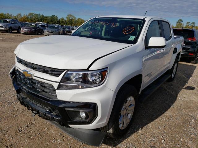 1GCGSCEN2N1150658 - 2022 CHEVROLET COLORADO L WHITE photo 1