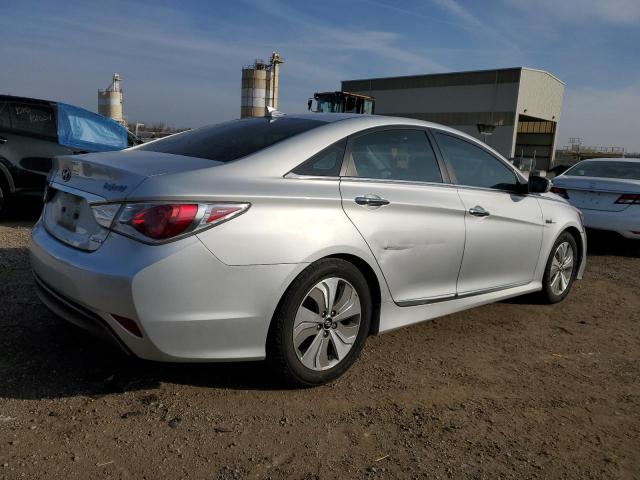 KMHEC4A40DA095905 - 2013 HYUNDAI SONATA HYB SILVER photo 3