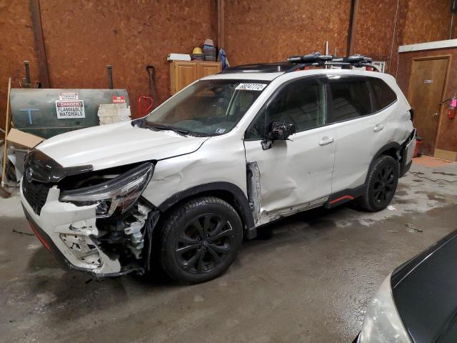 JF2SKAJC6KH542517 - 2019 SUBARU FORESTER S WHITE photo 1