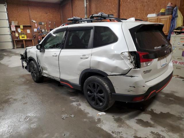JF2SKAJC6KH542517 - 2019 SUBARU FORESTER S WHITE photo 2