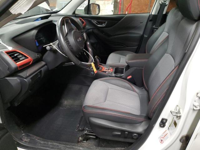 JF2SKAJC6KH542517 - 2019 SUBARU FORESTER S WHITE photo 7