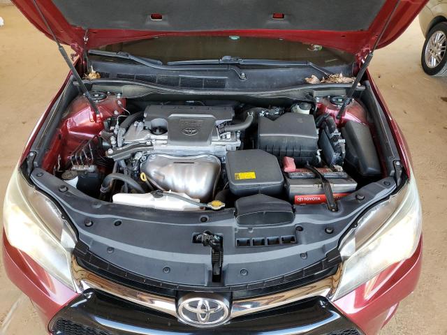 4T1BF1FK3FU945589 - 2015 TOYOTA CAMRY BURGUNDY photo 11