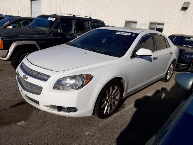 1G1ZE5E02CF293537 - 2012 CHEVROLET MALIBU LTZ თეთრი ფოტო 1