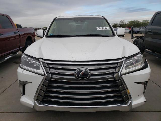 JTJHY7AX5J4273068 - 2018 LEXUS LX 570 WHITE photo 5