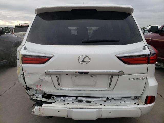 JTJHY7AX5J4273068 - 2018 LEXUS LX 570 WHITE photo 6