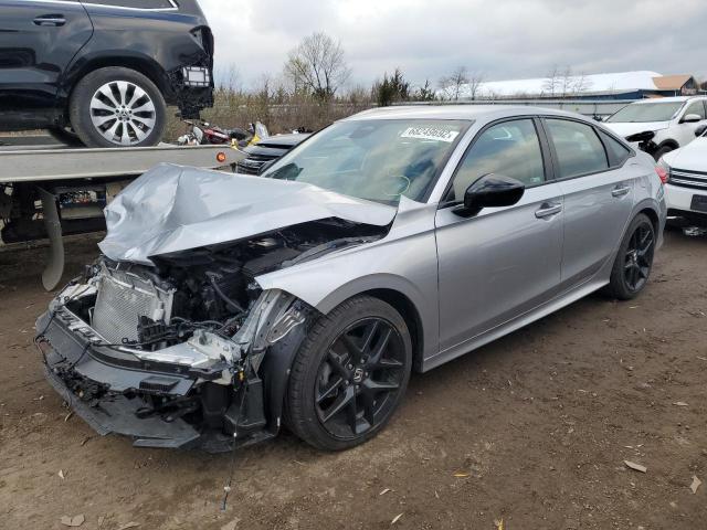 2HGFE2F55NH542046 - 2022 HONDA CIVIC SPOR 银色 照片 1