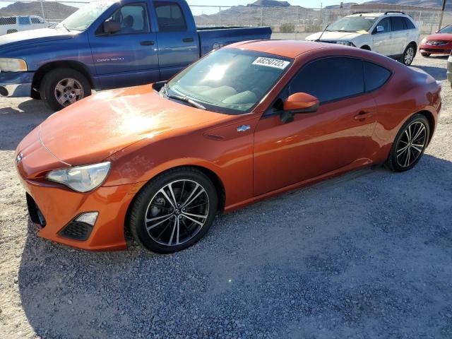 JF1ZNAA16D2708243 - 2013 TOYOTA SCION FR-S ORANGE photo 1