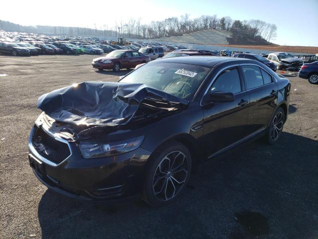 1FAHP2KT2DG136361 - 2013 FORD TAURUS SHO BLACK photo 1