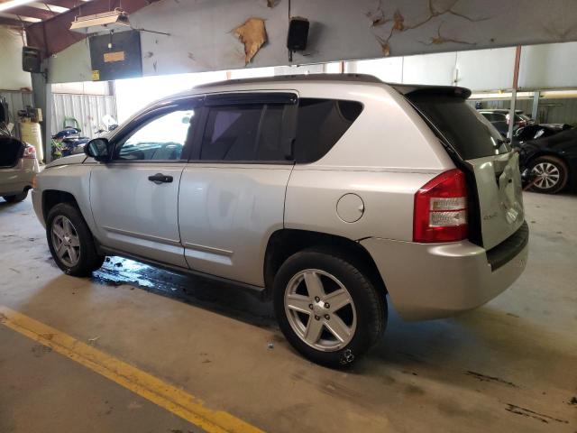 1J8FF47W48D766255 - 2008 JEEP COMPASS SP SILVER photo 2