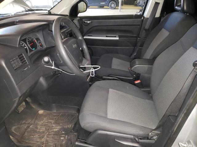 1J8FF47W48D766255 - 2008 JEEP COMPASS SP SILVER photo 7