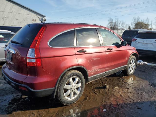 JHLRE48527C096581 - 2007 HONDA CR-V EX MAROON photo 3