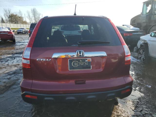 JHLRE48527C096581 - 2007 HONDA CR-V EX MAROON photo 6