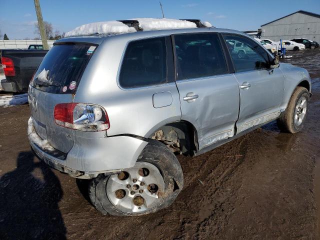 WVGBC77L64D049495 - 2004 VOLKSWAGEN TOUAREG 3. SILVER photo 3