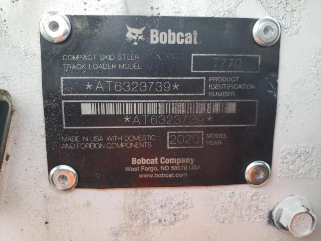 AT6323739 - 2020 BOBCAT T770 WHITE photo 10