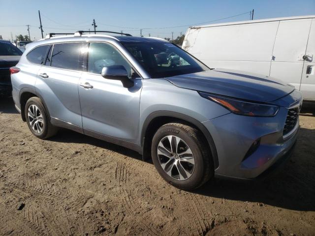 5TDGZRBH7NS204388 - 2022 TOYOTA HIGHLANDER ლურჯი ფოტო 4