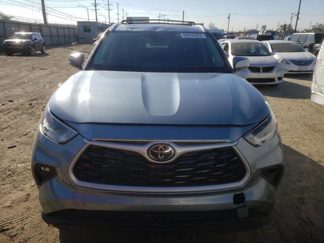 5TDGZRBH7NS204388 - 2022 TOYOTA HIGHLANDER ლურჯი ფოტო 5