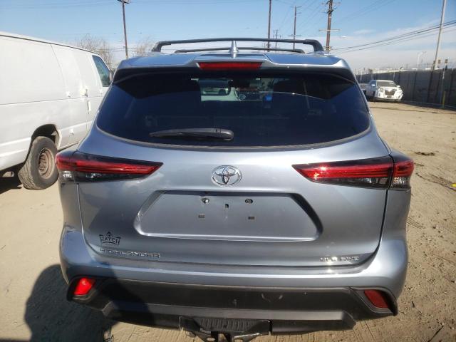 5TDGZRBH7NS204388 - 2022 TOYOTA HIGHLANDER ლურჯი ფოტო 6