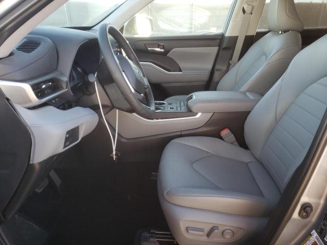 5TDGZRBH7NS204388 - 2022 TOYOTA HIGHLANDER ლურჯი ფოტო 7