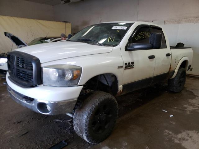 3D7KS28D68G169538 - 2008 DODGE RAM 2500 S WHITE photo 1