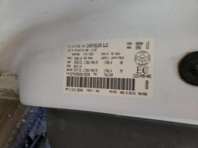 3D7KS28D68G169538 - 2008 DODGE RAM 2500 S Սպիտակ լուսանկար 12