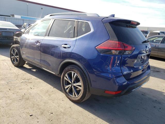 5N1ET2MT2HC802360 - 2017 NISSAN ROGUE SV H BLUE photo 2