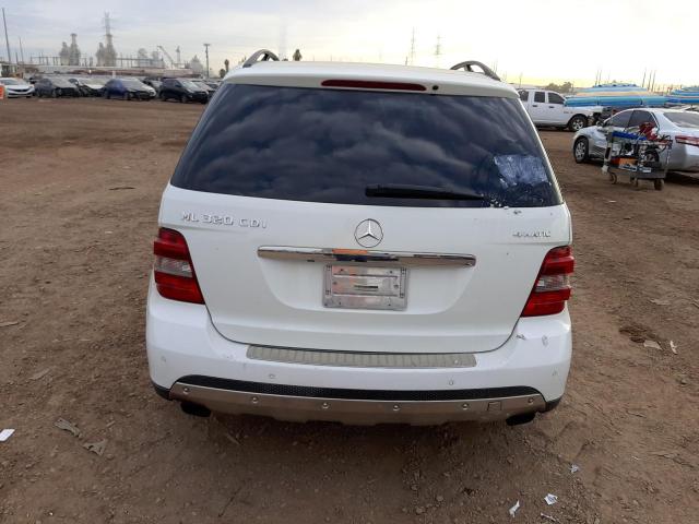 4JGBB22E58A360793 - 2008 MERCEDES-BENZ ML 320 CDI WHITE photo 6