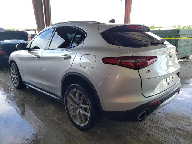ZASFAKNN8J7B78505 - 2018 ALFA ROMEO STELVIO TI SILVER photo 2
