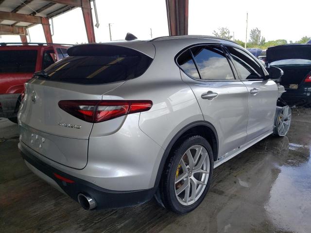 ZASFAKNN8J7B78505 - 2018 ALFA ROMEO STELVIO TI SILVER photo 3