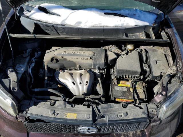 JTLKE50E491084886 - 2009 TOYOTA SCION XB მუქწითელი ფოტო 11
