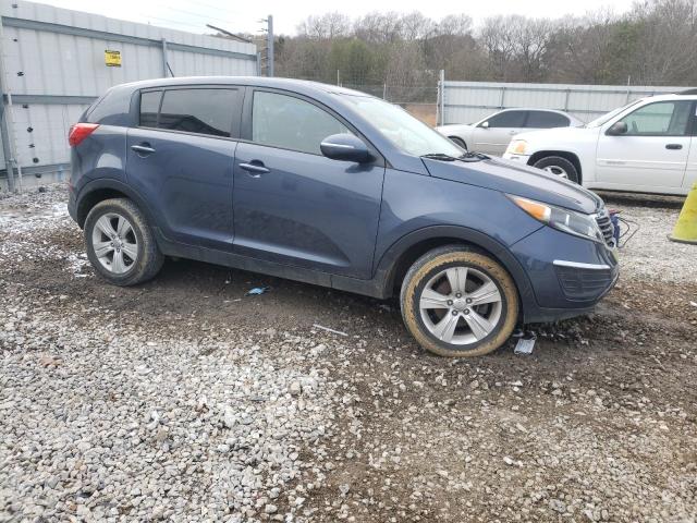 KNDPB3A24D7488523 - 2013 KIA SPORTAGE B BLUE photo 4