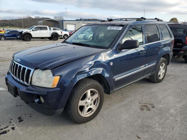 1J4HR58N65C546937 - 2005 JEEP GRAND CHER BLUE photo 1