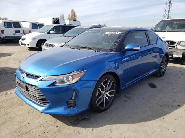 JTKJF5C71F3095578 - 2015 TOYOTA SCION TC BLUE photo 1