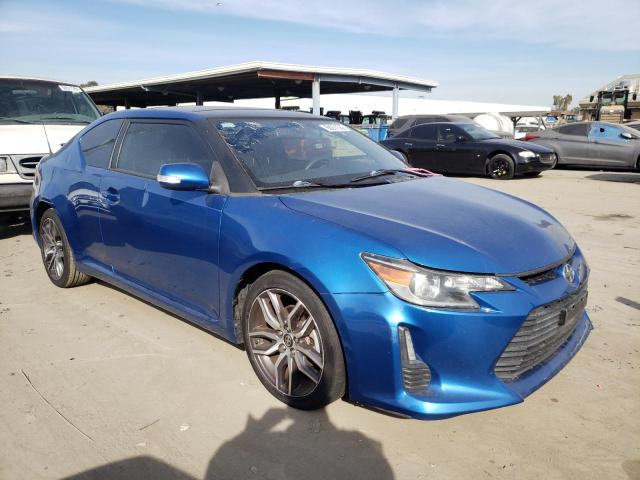 JTKJF5C71F3095578 - 2015 TOYOTA SCION TC BLUE photo 4