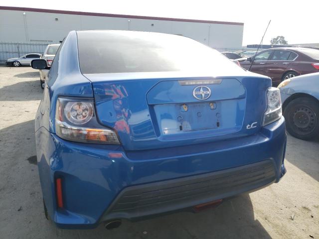 JTKJF5C71F3095578 - 2015 TOYOTA SCION TC BLUE photo 6