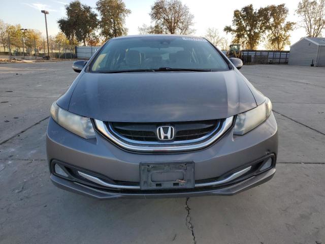 19XFB4F22DE202517 - 2013 HONDA CIVIC HYBR GRAY photo 5