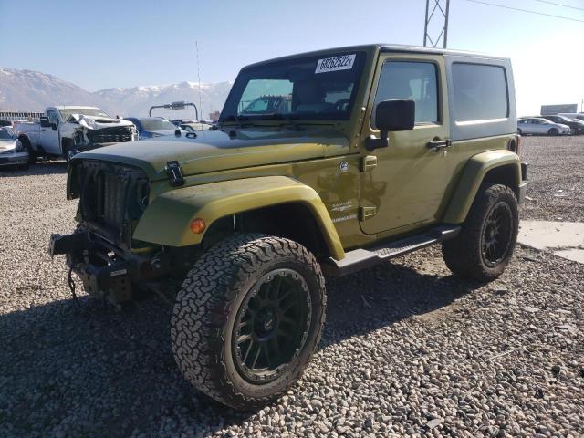 1J8FA54198L610652 - 2008 JEEP WRANGLER S 绿色 照片 1