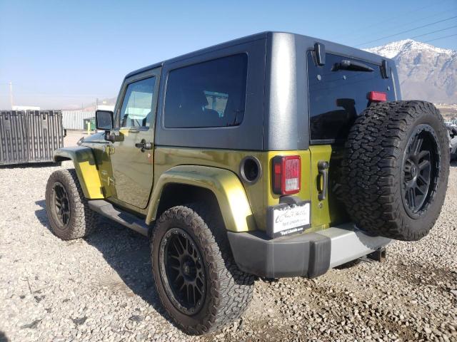 1J8FA54198L610652 - 2008 JEEP WRANGLER S 绿色 照片 2
