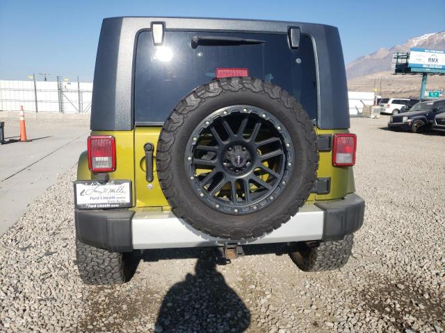 1J8FA54198L610652 - 2008 JEEP WRANGLER S 绿色 照片 6