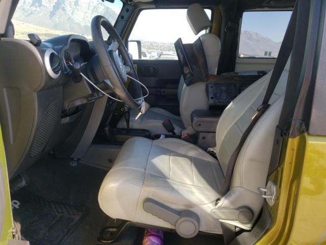 1J8FA54198L610652 - 2008 JEEP WRANGLER S 绿色 照片 7