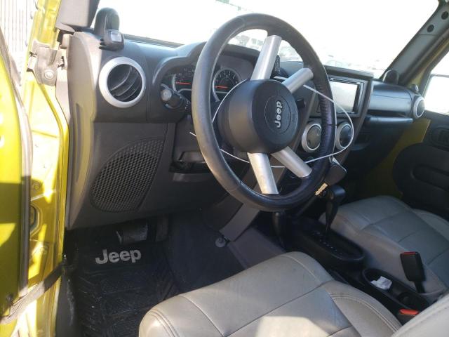 1J8FA54198L610652 - 2008 JEEP WRANGLER S 绿色 照片 8