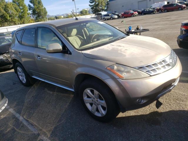 JN8AZ08T86W418194 - 2006 NISSAN MURANO SL BEIGE photo 4