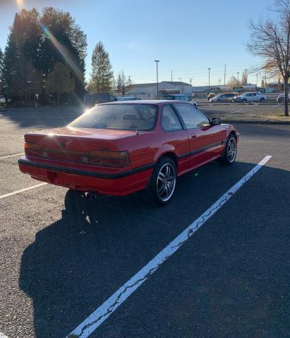 JHMBA4143JC029781 - 1988 HONDA PRELUDE SI RED photo 4