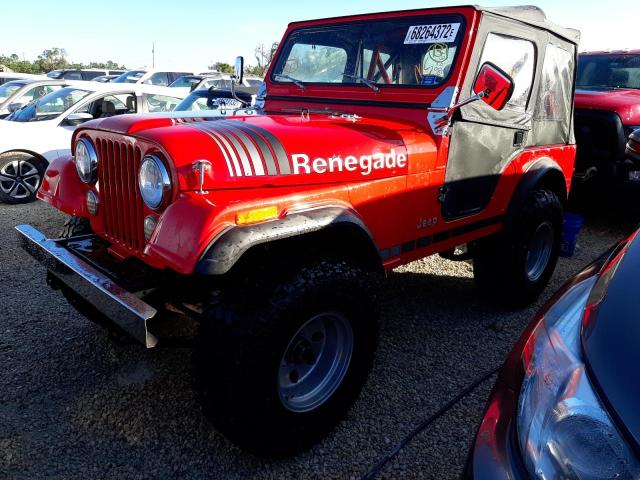 J9M83EC803954 - 1979 AMERICAN MOTORS JEEP RED photo 1