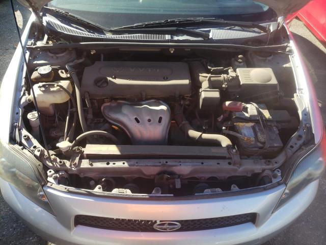 JTKDE167980221856 - 2008 TOYOTA SCION TC SILVER photo 11