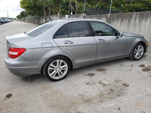 WDDGF8BB7CA704310 - 2012 MERCEDES-BENZ C 300 4MAT SILVER photo 3