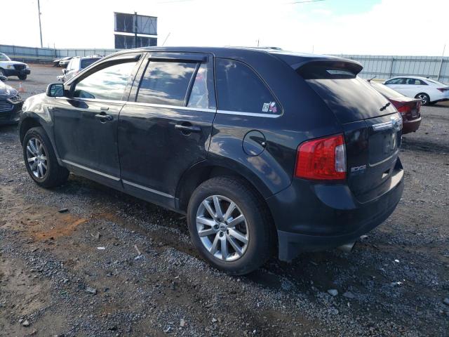 2FMDK3KC3DBA87185 - 2013 FORD EDGE LIMIT BLACK photo 2