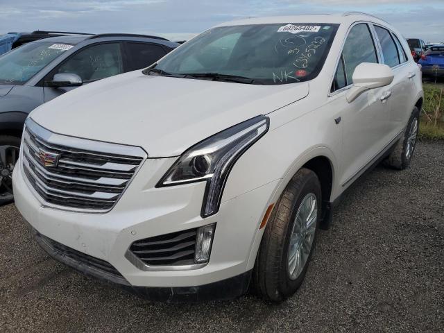 1GYKNBRS3HZ254202 - 2017 CADILLAC XT5 LUXURY WHITE photo 2