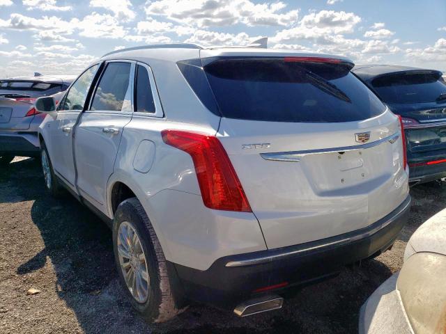 1GYKNBRS3HZ254202 - 2017 CADILLAC XT5 LUXURY WHITE photo 3