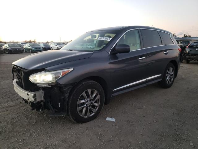 5N1AL0MN4DC338535 - 2013 INFINITI JX35 CHARCOAL photo 1