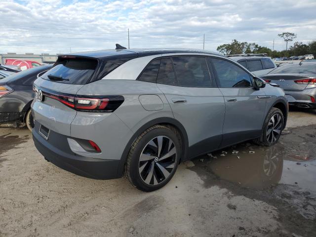 WVGUNPE24NP063666 - 2022 VOLKSWAGEN ID.4 PRO S ნაცრისფერი ფოტო 3